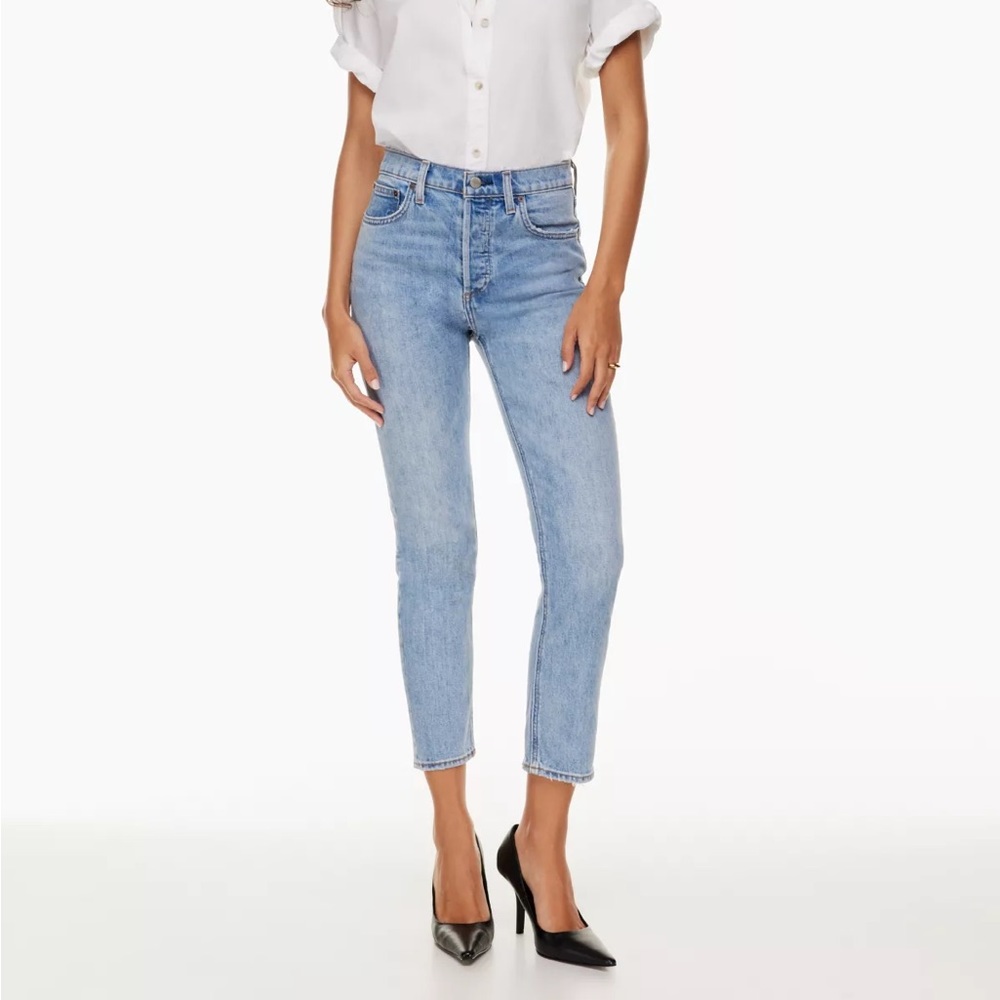 Aritzia Denim Forum Yoko High Rise Slim